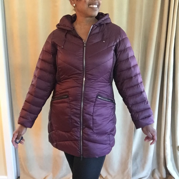 NWT Lane Bryant Eco-Plume Packable Puffer Jacket 10/12W - Picture 2 of 16